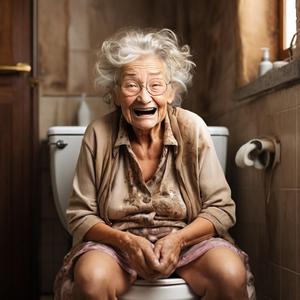 Als oma gaat poepen! | Grappige liedjes!