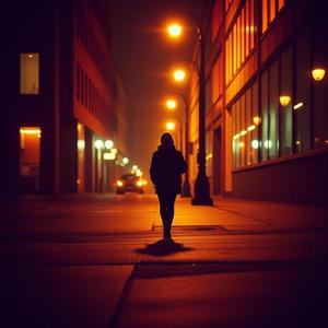 帰り道の灯り