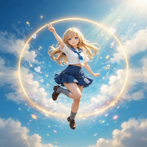 ピカピカの幻影少女