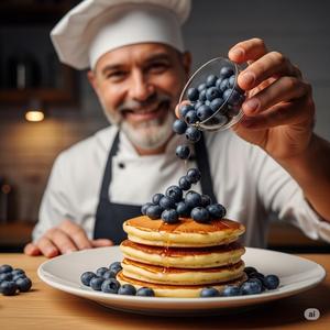 BLUESBERRY PANCAKES
