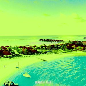 一尘不染热带海滩印象数