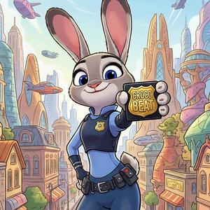 Judy Hopps Don’t Stop! (Zootopia 2 inspo)