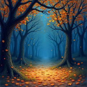 낙엽이 속삭이는 밤