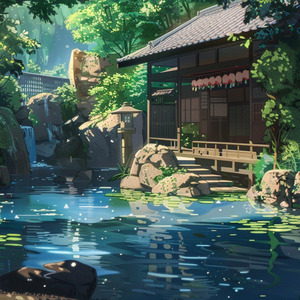 安息の地に咲く花