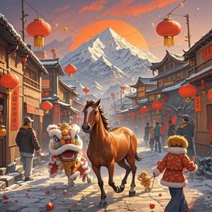 马上迎春