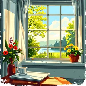 상쾌한 아침 통기타