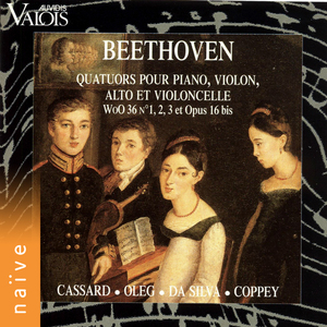 Three Piano Quartets, WoO 36, No. 1 in E-Flat Major:IV. Var. I