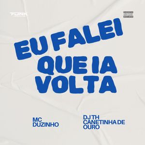 Eu Falei Que Ia Voltar