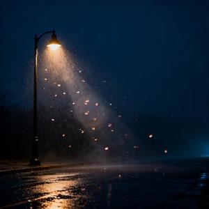 灰色雨夜