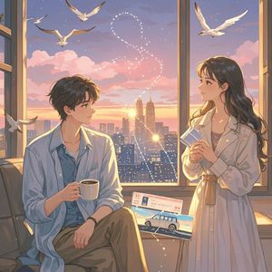 跨城的晚安-云裳七鸟