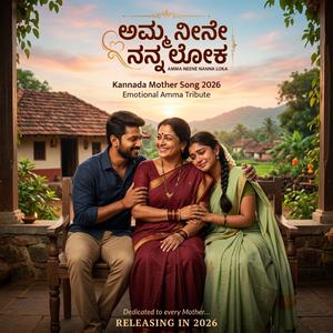 Amma Neene Nanna Loka | Kannada Mother Song 2026 | Emotional Amma Tribute