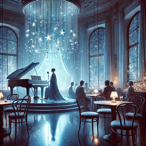 静かな夜の青い夢想