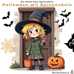Halloween mit Spinnenbein