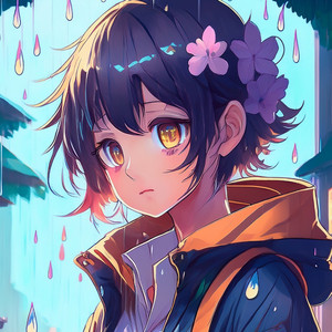 涙を隠す雨の日