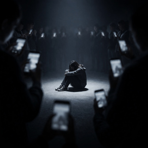 When the crowd goes silent