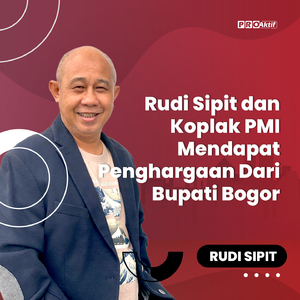 Rudi Sipit dan Koplak PMI Mendapat Penghargaan Dari Bupati Bogor