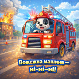 Пожежна машина — ні-ні-ні!