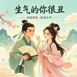美女你生气的样子很丑