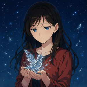 透けた光、砕けた声