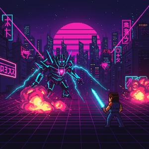 Omega Phantom 16bit Boss Battle