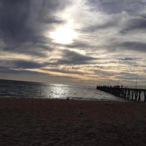 Moonlight upon the water