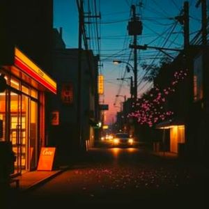 晚风漫过旧窗台