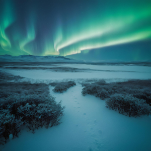 Eclipse Over the Arctic