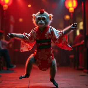 Funky Monkey Jumpy Punki Tokio