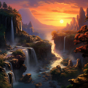 Radiant Waterfall Cadence