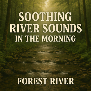 Soothing River Sounds at Sunset