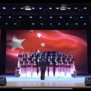 在灿烂的阳光下