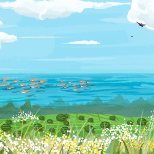 海边聆听消失的烦恼