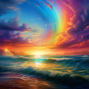 Melodic Serenity in Ocean's Tune