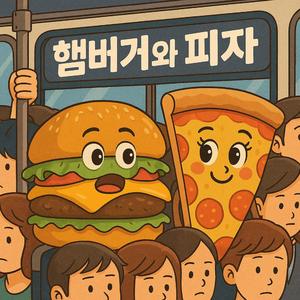햄버거와 피자