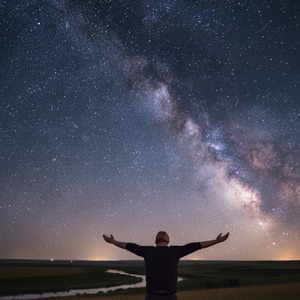 果てしない銀河の中で