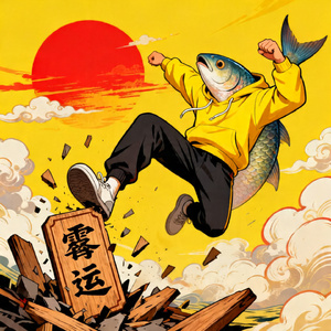 咸鱼翻身