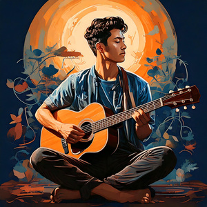 Guitar Grounds Stillness