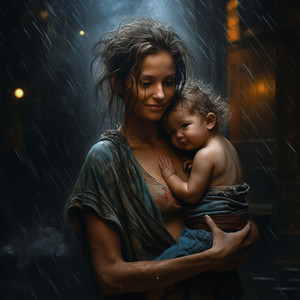 Canción De Cuna De La Lluvia Para El Sueño Del Recién Nacido