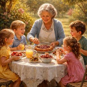 Să trăiesti dragă bunică