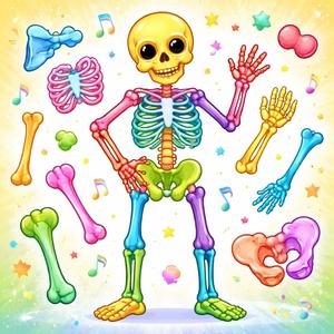 全身の骨210個覚え歌