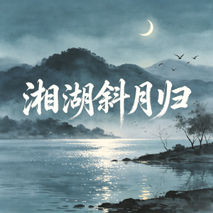 湘湖斜月归
