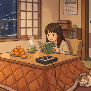 こたつとみかん温もりの冬茶