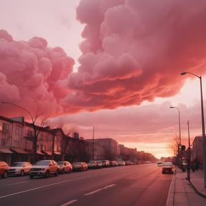 A Glimpse Of The Sunset