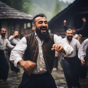 Adjarian Georgian Traditional Dance Lezginka