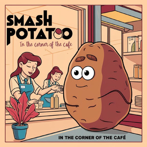 カフェの片隅で