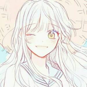 大眼睛的小女孩