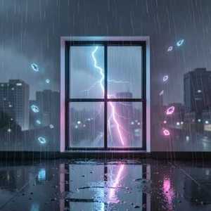 走出大雨