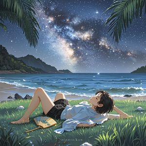 木兰湾的星空-李智辉