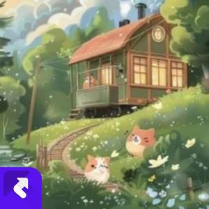 可爱的蘑菇灰兔兔 (现场)