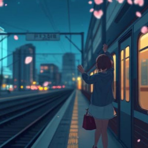 春の駅でまた会おう